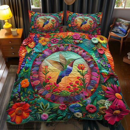 Tropical Hummingbird WJ1709035CL Duvet Cover Set