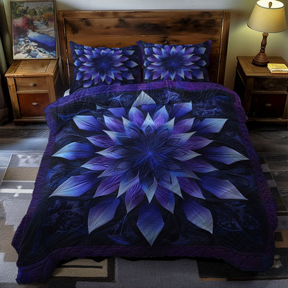 Mystic Blue Blossom WN1609012CL Duvet Cover Set