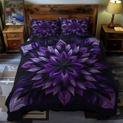 Mystic Purple Bloom WN1609013CL Duvet Cover Set