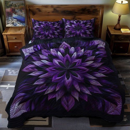 Mystic Purple Bloom WN1609013CL Duvet Cover Set