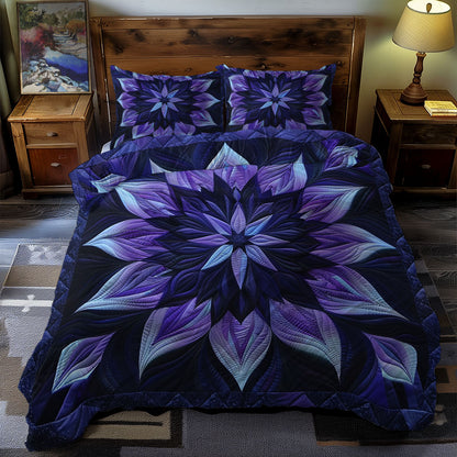 Purple Enigma Bloom WN1609017CL Duvet Cover Set
