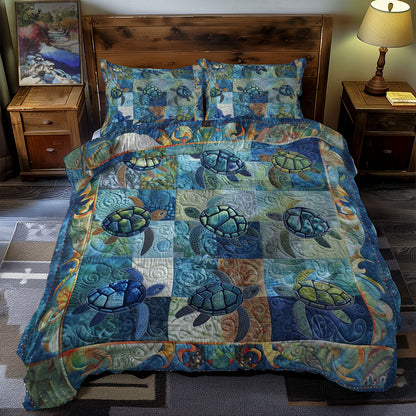 Turtle Blues WN0609011CL Duvet Cover Set