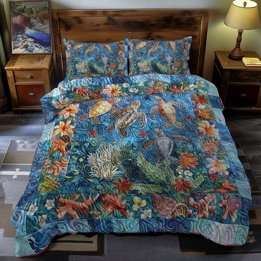 Turtle Serenity WN0609033CL Duvet Cover Set