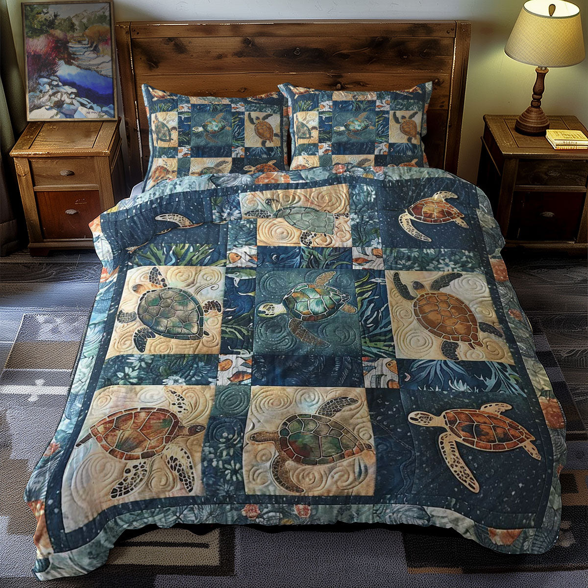 Turtle Tide WN0609042CL Duvet Cover Set