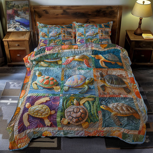 Turtles' Dreamland WN0609063CL Duvet Cover Set