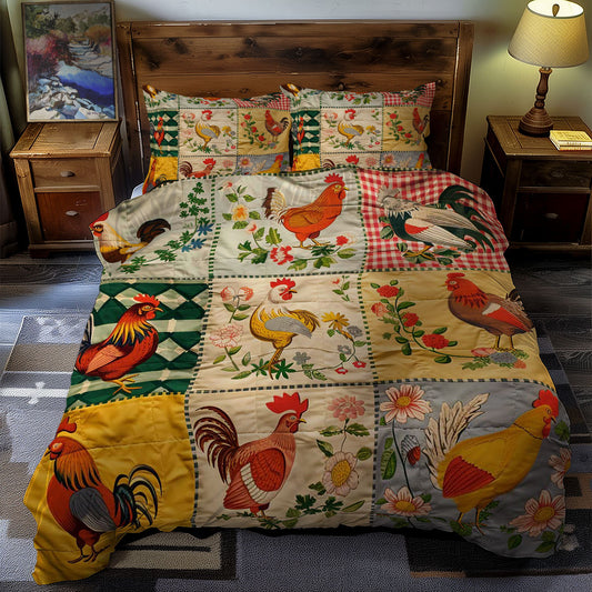 Chicken WJ2606025CL Duvet Cover Set