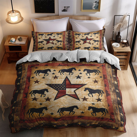 Cowboy Inspired Star WJ0107020CL Duvet Cover Set