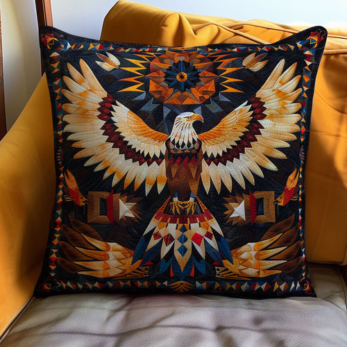 Eagle Native American WJ1707023CL Quilt Pillow Case