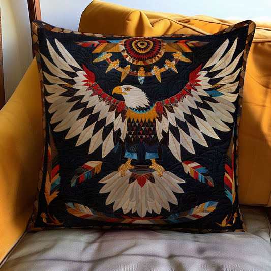 Eagle Native American WJ1707024CL Quilt Pillow Case