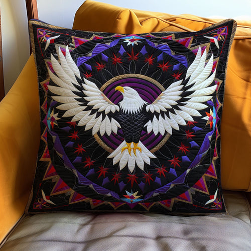 Eagle Native American WJ1907041CL Quilt Pillow Case