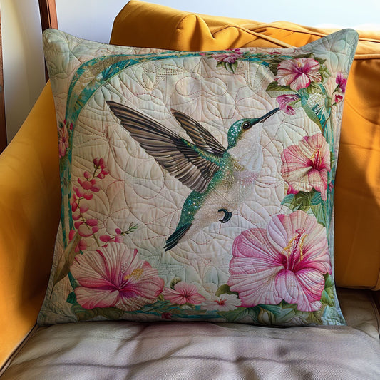 Hummingbird WJ2507041CL Quilt Pillow Case