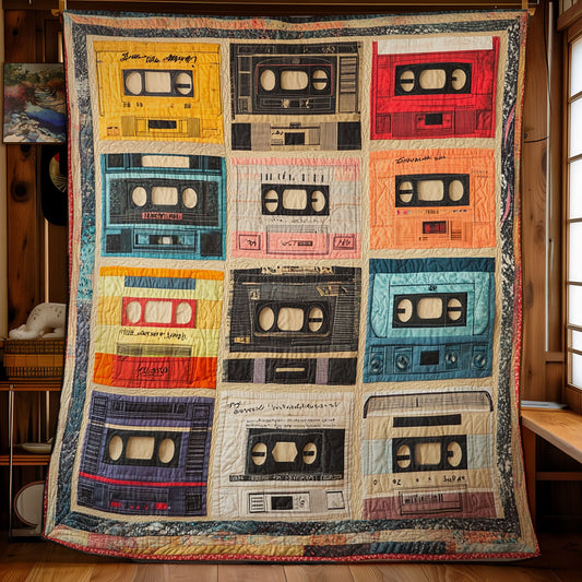 Old Cassettes Rewind The Time WU0701015CL Quilt