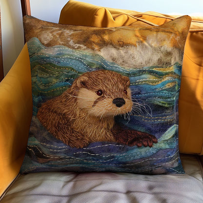 Otter WJ1907045CL Quilt Pillow Case