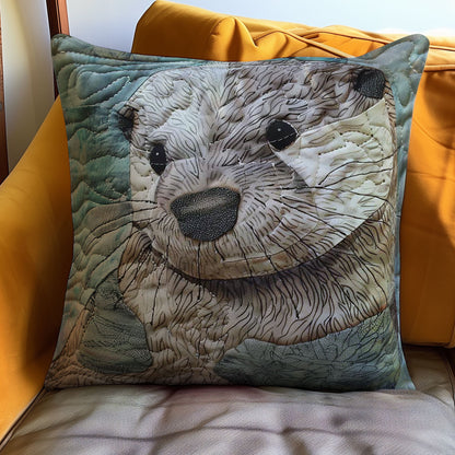 Otter WJ1907047CL Quilt Pillow Case