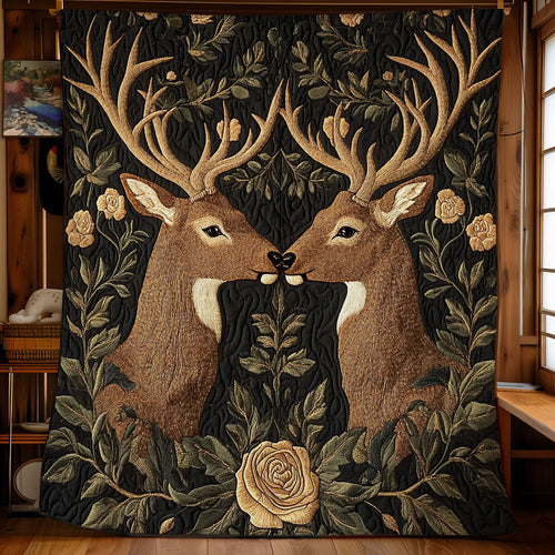 Reindeer Wild Touch WU1902003CL Quilt