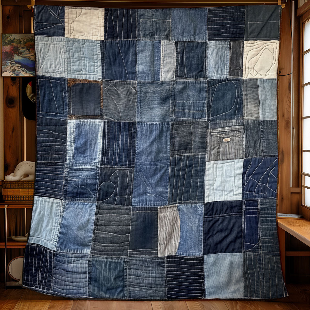 Rustic Denim Dreams WU1203033CL Quilt – Cozzyhomes