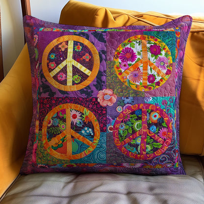 Trippy Hippie Sign WJ2007050CL Quilt Pillow Case