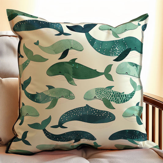 Whale WJ0207026CL Quilt Pillow Case