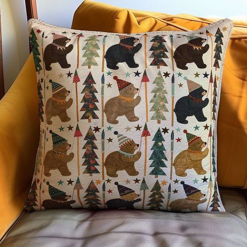 Winter Bear WJ0108049CL Quilt Pillow Case