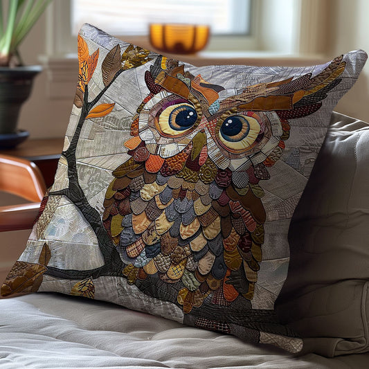 Night Owl With Big Eyes WN2307002CL Quilt Pillow Case