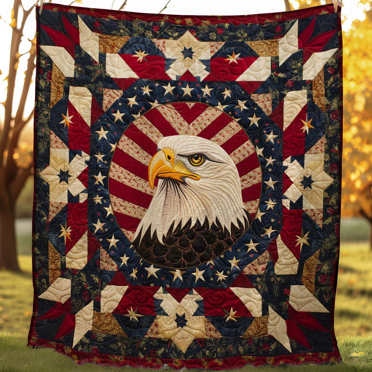 Independence Eagle WJ0407002CL Quilt