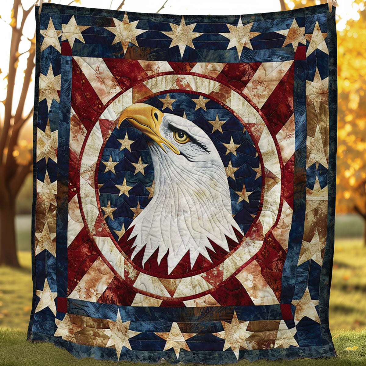 Independence Eagle WJ0407003CL Quilt