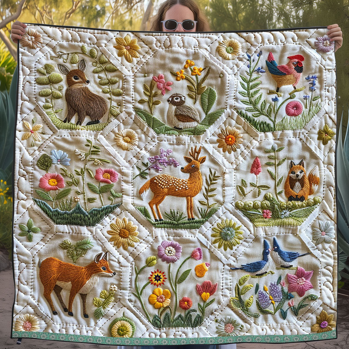 Animal WJ1410002CL Quilt