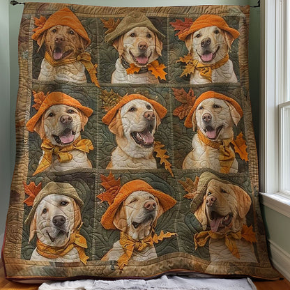 Autumn Dog WJ1508001CL Quilt