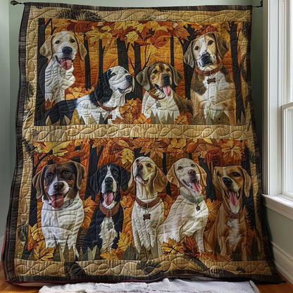 Autumn Labrador WJ1308001CL Quilt