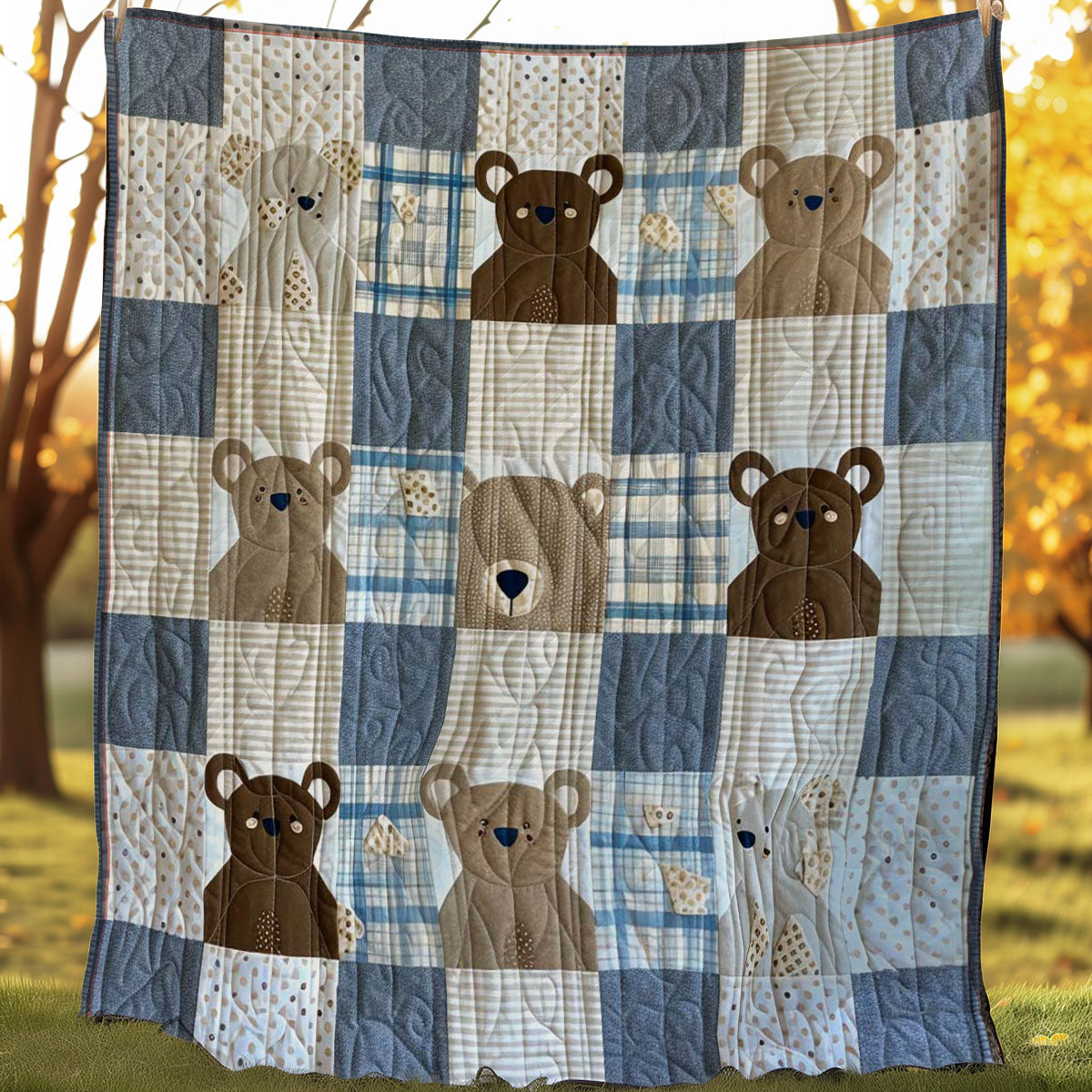 Baby Bear WJ1506004CL Quilt