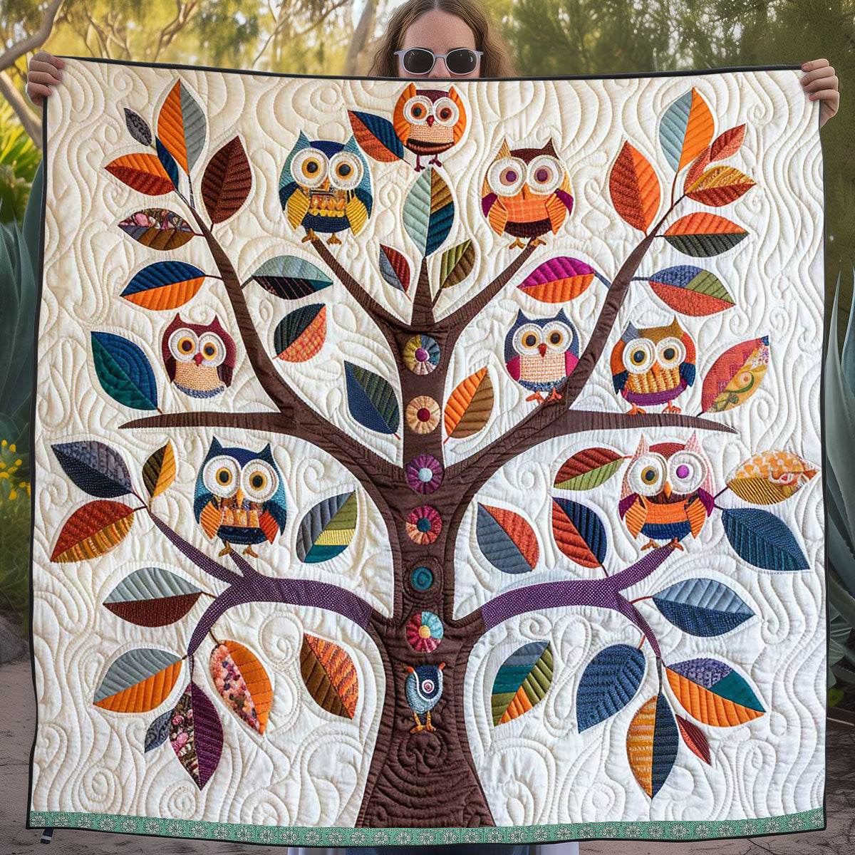 Baby Owl WJ1609001CL Quilt