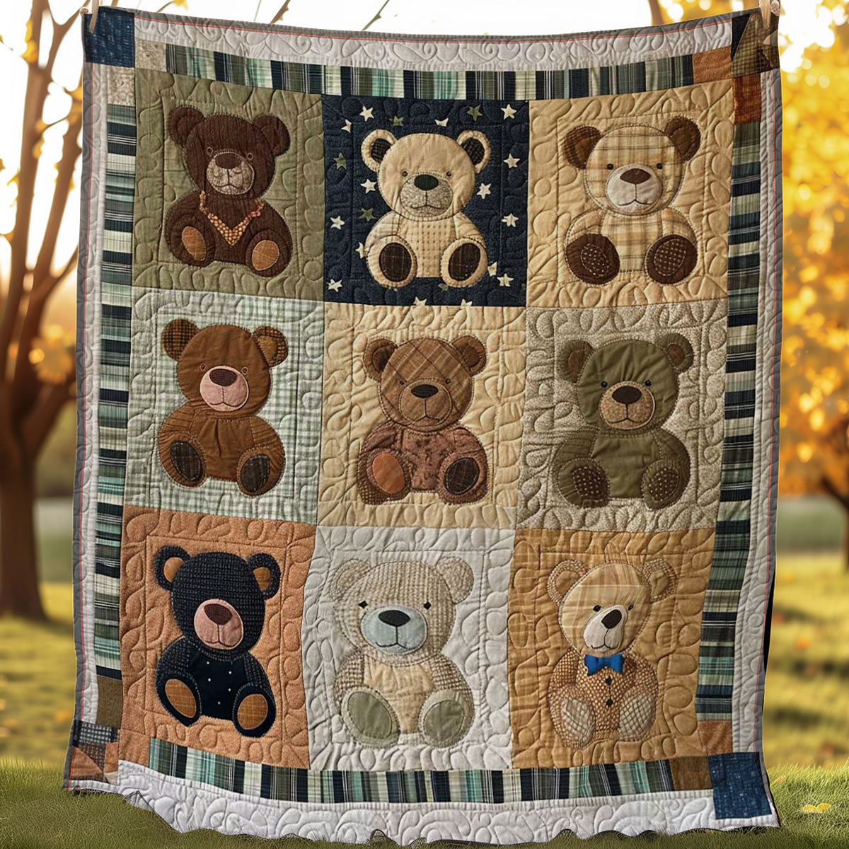 Bears WJ2106002CL Quilt