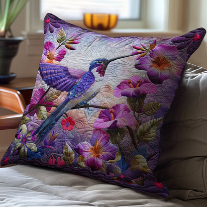 Beautiful Hummingbird WJ2708033CL Quilt Pillow Case