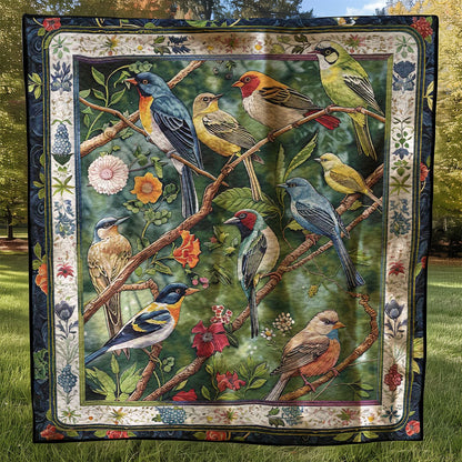 Bird Lovers WJ2407002CL Quilt