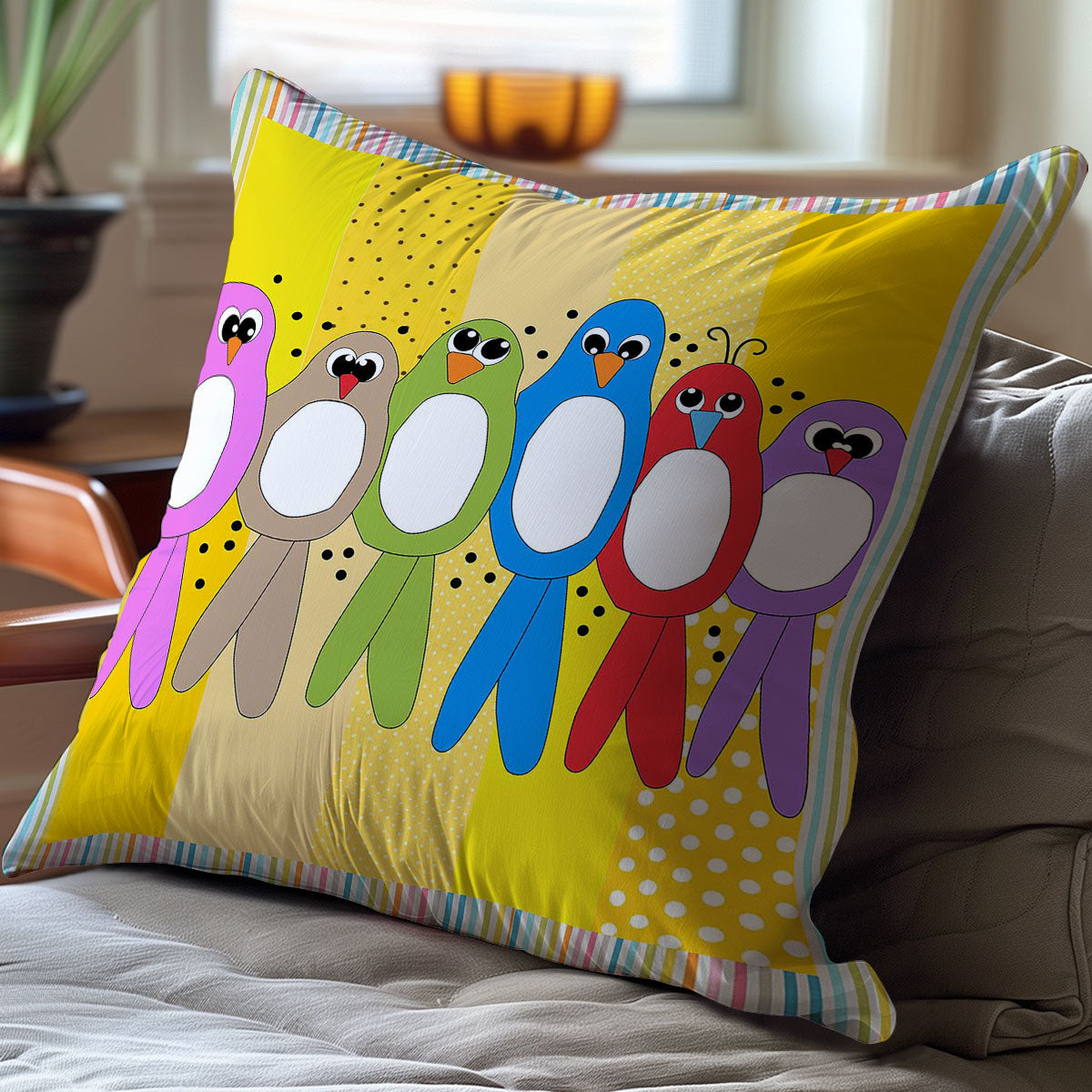 Bird WJ0708042WQ Quilt Pillow Case