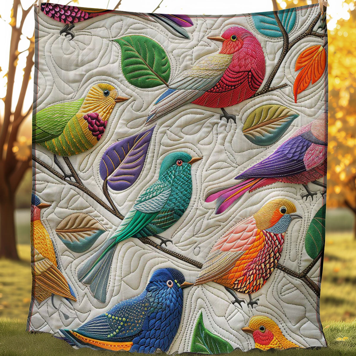 Bird WJ1506007CL Quilt