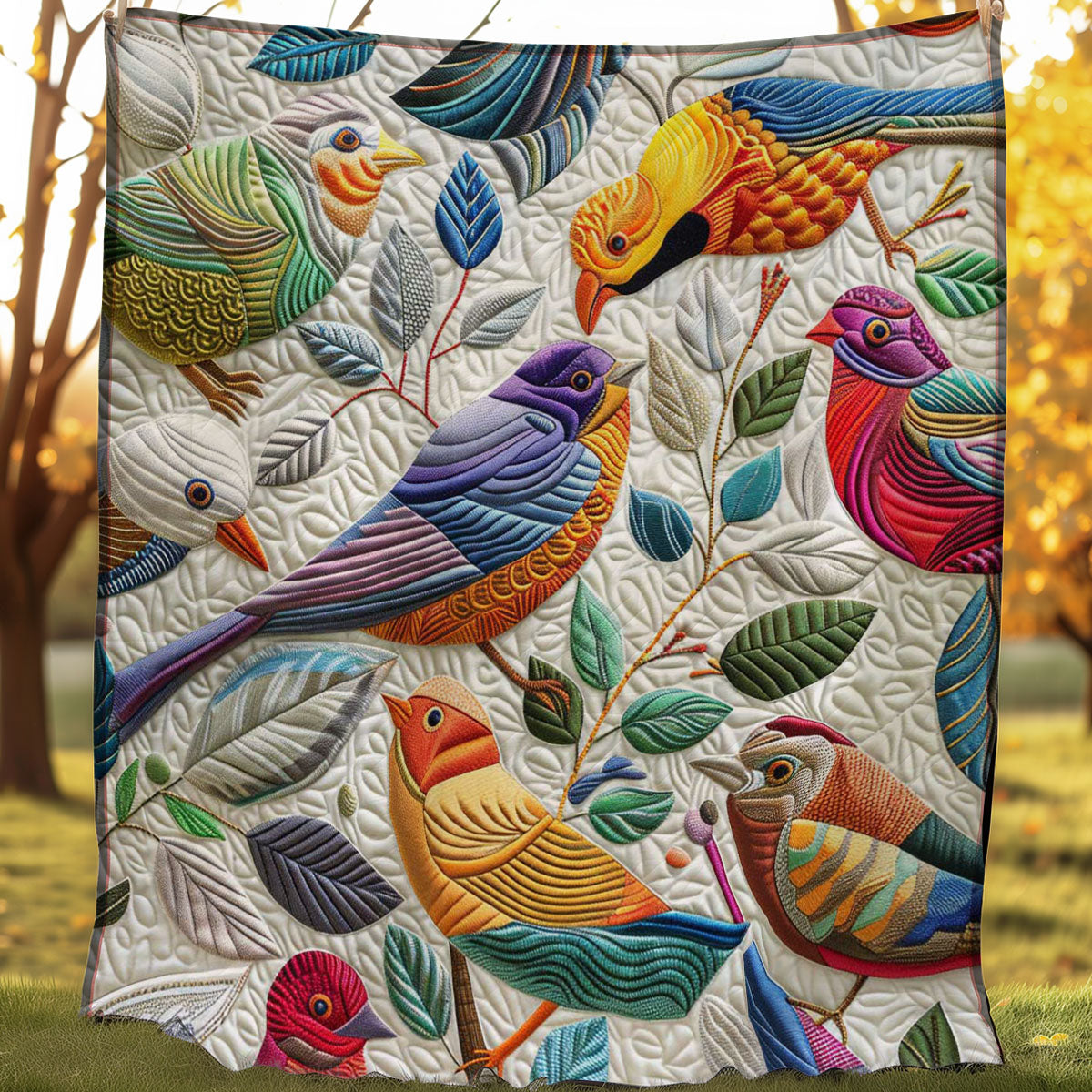 Bird WJ1506008CL Quilt