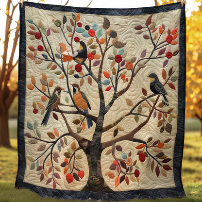 Birds On Tree WJ2207002CL Quilt