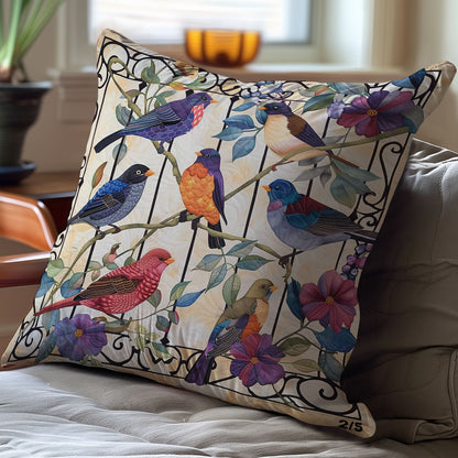 Birds WJ0909031CL Quilt Pillow Case