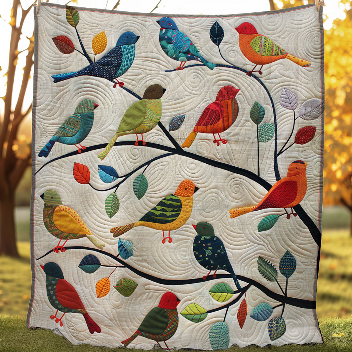 Birds WJ1306002CL Quilt