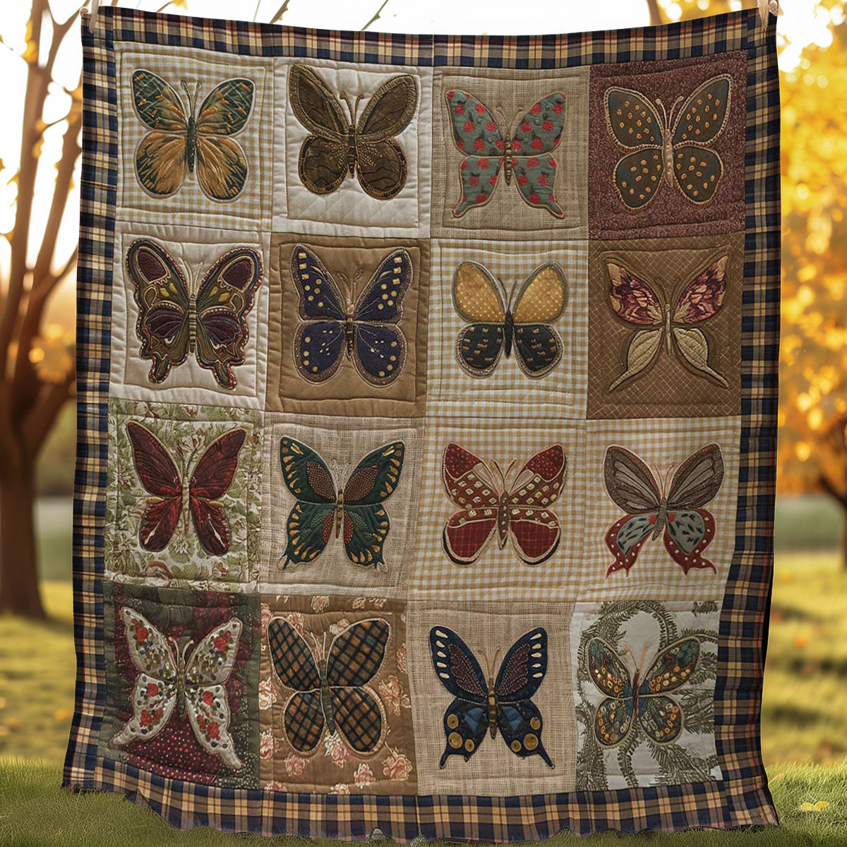 Butterflies WJ0607003CL Quilt