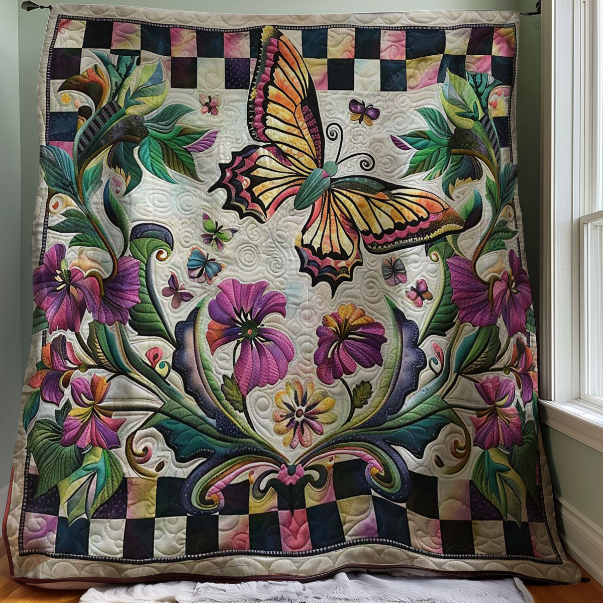 Butterfly WJ0308007CL Quilt