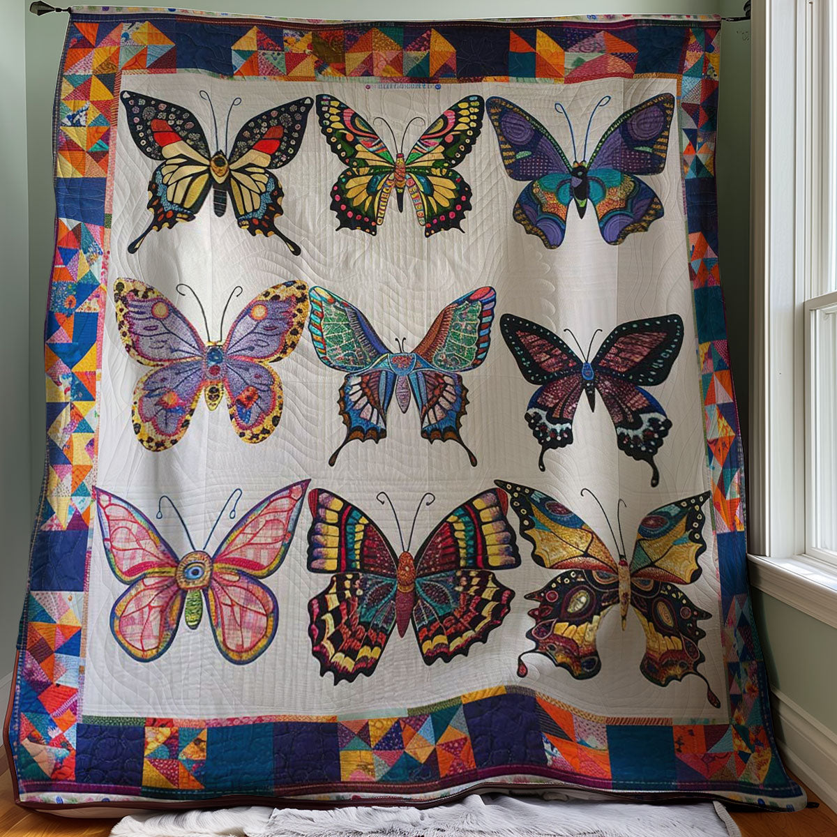 Butterfly WJ0308009CL Quilt