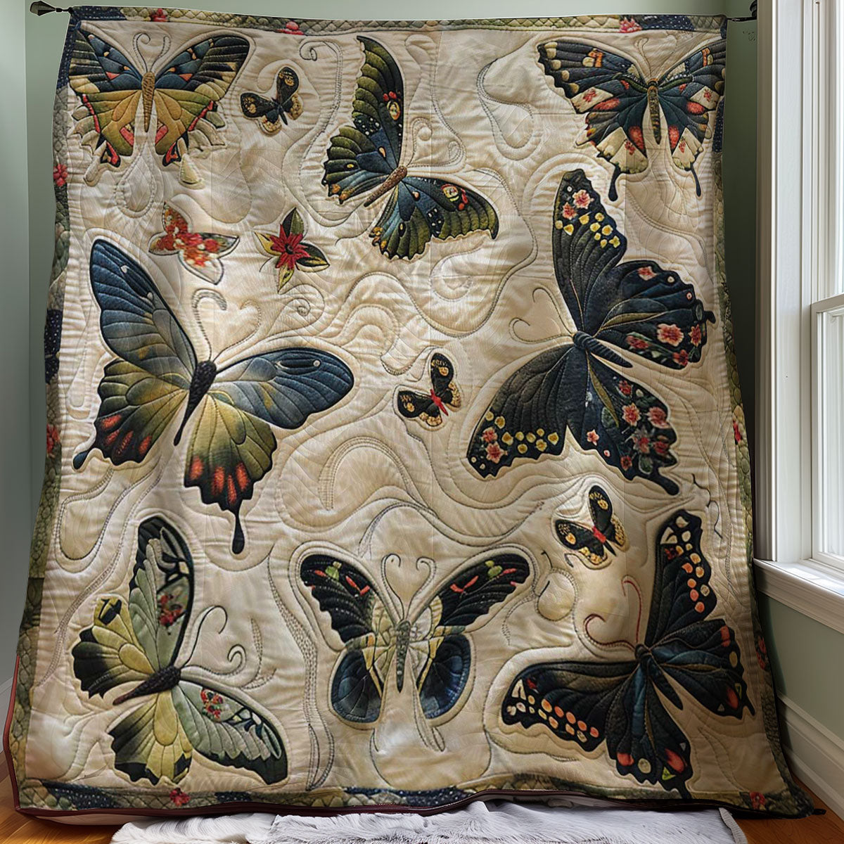 Butterfly WJ0708002CL Quilt