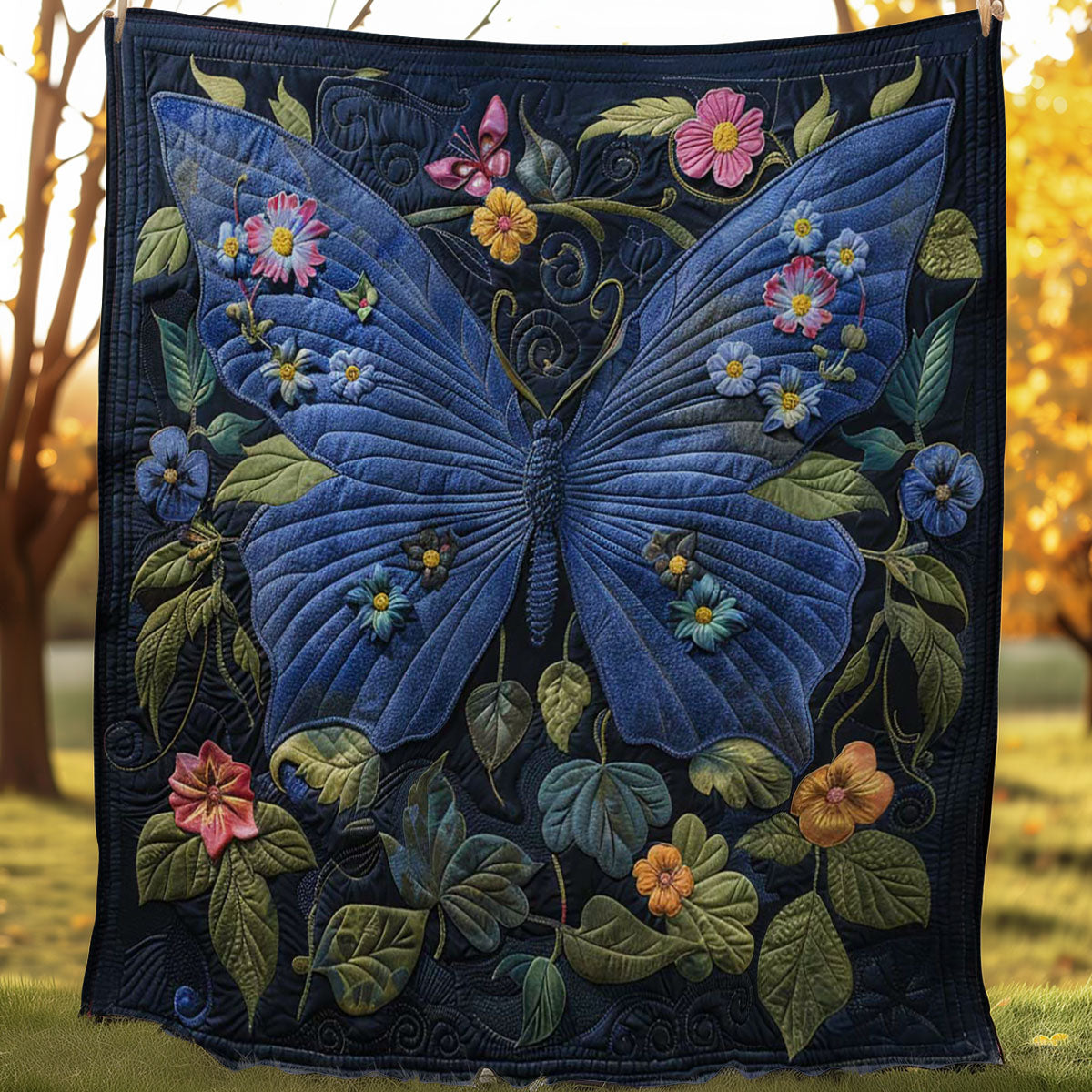 Butterfly WJ1907007CL Quilt