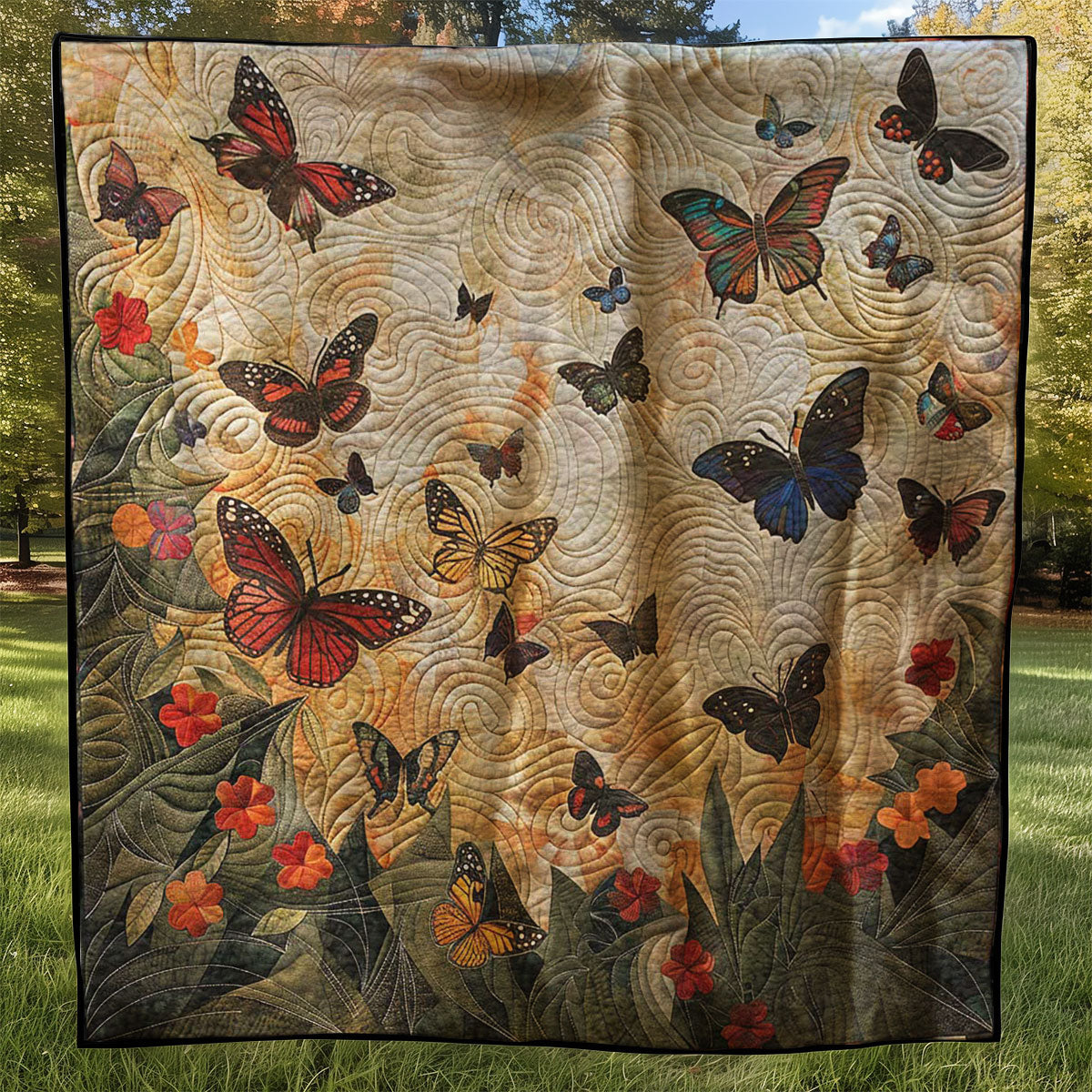 Butterfly WJ2307007CL Quilt