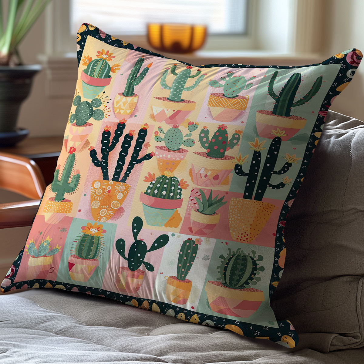 Cactus WJ2706022CL Quilt Pillow Case