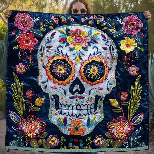 Calavera Sugar Skull WJ1709001CL Quilt