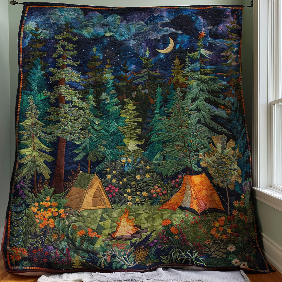 Camping Night WJ3107002CL Quilt