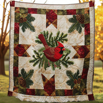 Cardinal Bird WJ0807003CL Quilt